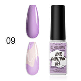 Rosalind 5ml Line Nail Gel Polish French Style DIY Drawing