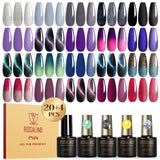 ROSALIND 24PCS SET Gel Polish Nail Art Design