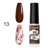 Rosalind 5ml Line Nail Gel Polish French Style DIY Drawing