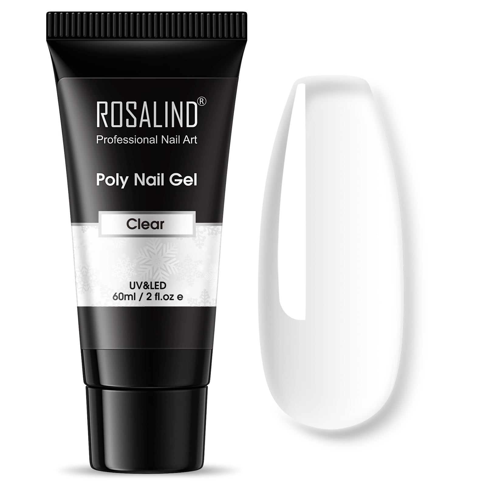 ROSALIND 60ml Poly Nail Gel Hot Sale Fashion Colors Quick Builder Extension