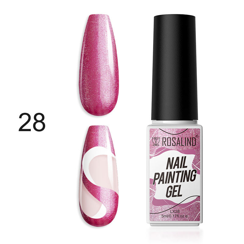 Rosalind 5ml Line Nail Gel Polish French Style DIY Drawing