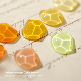 ROSALIND 8 colors Yellow Orange Series 7ml Soak Off Gel Polish Bright For Nail Art Design LED/UV Lamp