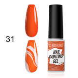 Rosalind 5ml Line Nail Gel Polish French Style DIY Drawing