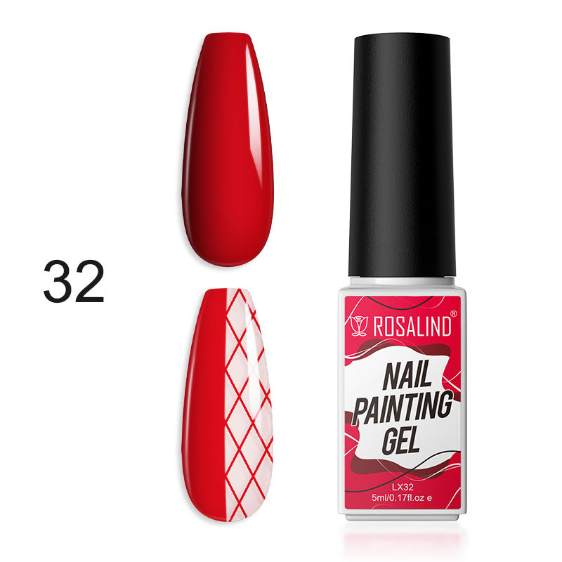Rosalind 5ml Line Nail Gel Polish French Style DIY Drawing