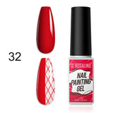 Rosalind 5ml Line Nail Gel Polish French Style DIY Drawing