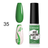 Rosalind 5ml Line Nail Gel Polish French Style DIY Drawing