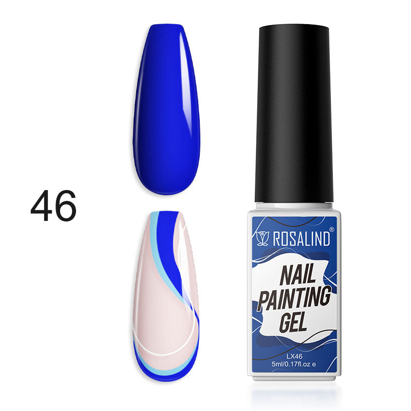 Rosalind 5ml Line Nail Gel Polish French Style DIY Drawing