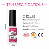 Rosalind 5ml Line Nail Gel Polish French Style DIY Drawing