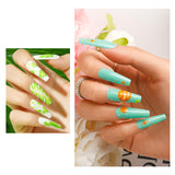 ROSALIND 10colors Green Series Soak Off Nail Gel Bright For Nail Art Design LED/UV Lamp RA