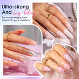 26PCS Set Mini Poly Nail Gel For Nail Art Design LED/UV Lamp