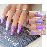 ROSALIND Purple Series 9 colors Soak Off Nail Gel Bright For Nail Art Design LED/UV Lamp RA