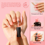 ROSALIND Nude Color Nail Gel Polish 8pcs Set Mini Series