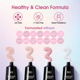 ROSALIND 34PCS Set With Tool Kits Ply Nail Gel Nail Art Design LED/UV Lamp Grinding Tool Set