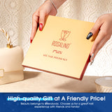 ROSALIND 24PCS Cat Eye Gel Nail Polish Set with Glitter Glossy Matte Top Coat Base Coat, Color Changing Glitter Shinny Effect Magic Gel Polish Set Soak Off Nail Gel Polish Nail Art