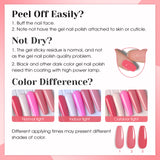 ROSALIND 54PCS Gel Nail Polish Kit with U V Light 48W Nail Lamp, 35 Color Gel Nail Kit Base Top Coat and Nail Art Manicure Tools Starter Kit DIY Decoration Nail Home Kit for Women