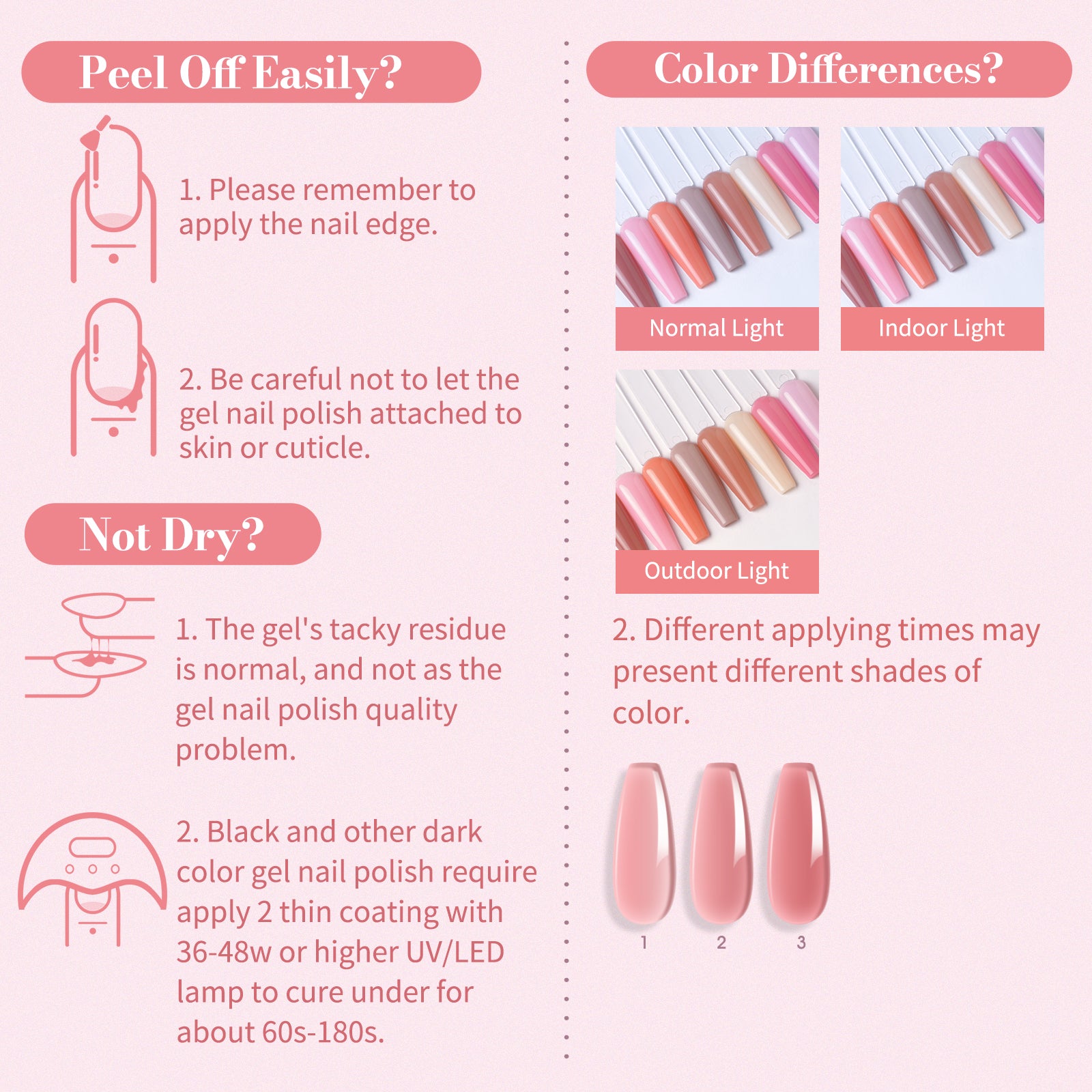 ROSALIND Nude Color Nail Gel Polish 8pcs Set Mini Series