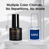 ROSALIND 24PCS Cat Eye Gel Nail Polish Set with Glitter Glossy Matte Top Coat Base Coat, Color Changing Glitter Shinny Effect Magic Gel Polish Set Soak Off Nail Gel Polish Nail Art