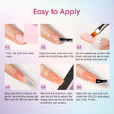 ROSALIND 34PCS Set With Tool Kits Ply Nail Gel Nail Art Design LED/UV Lamp Grinding Tool Set