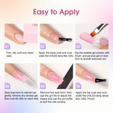 26PCS Set Mini Poly Nail Gel For Nail Art Design LED/UV Lamp