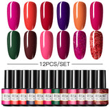 Mini Nail Gel Polish Set 12/8/6/5/4/2PCS Set