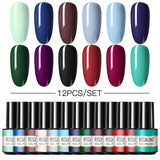 Mini Nail Gel Polish Set 12/8/6/5/4/2PCS Set