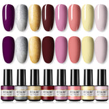 Mini Nail Gel Polish Set 12/8/6/5/4/2PCS Set