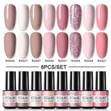 Mini Nail Gel Polish Set 12/8/6/5/4/2PCS Set
