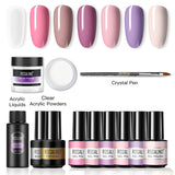 Rosalind Nail gel Polish with Acrylic Powder Kit
