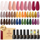 Mini Nail Gel Polish 23PCS Set RA