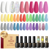 Mini Nail Gel Polish 23PCS Set RA