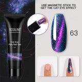 ROSALIND 15ml Glitter Poly Nail Gel 16 Fashion Colors Quick Builder Extension Say Goodbye To Short Nails