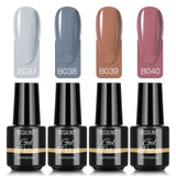 Mini 5ml Nail Polish Gel 2/4/5/6/8PCS Set SLA