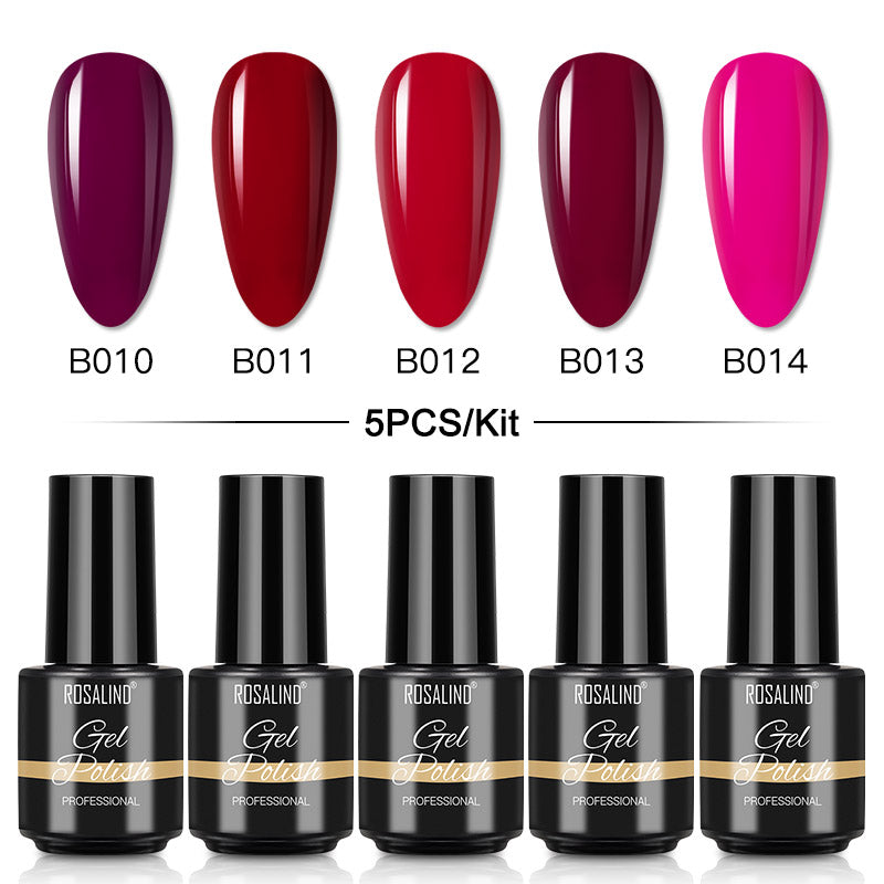 Mini 5ml Nail Polish Gel 2/4/5/6/8PCS Set SLA