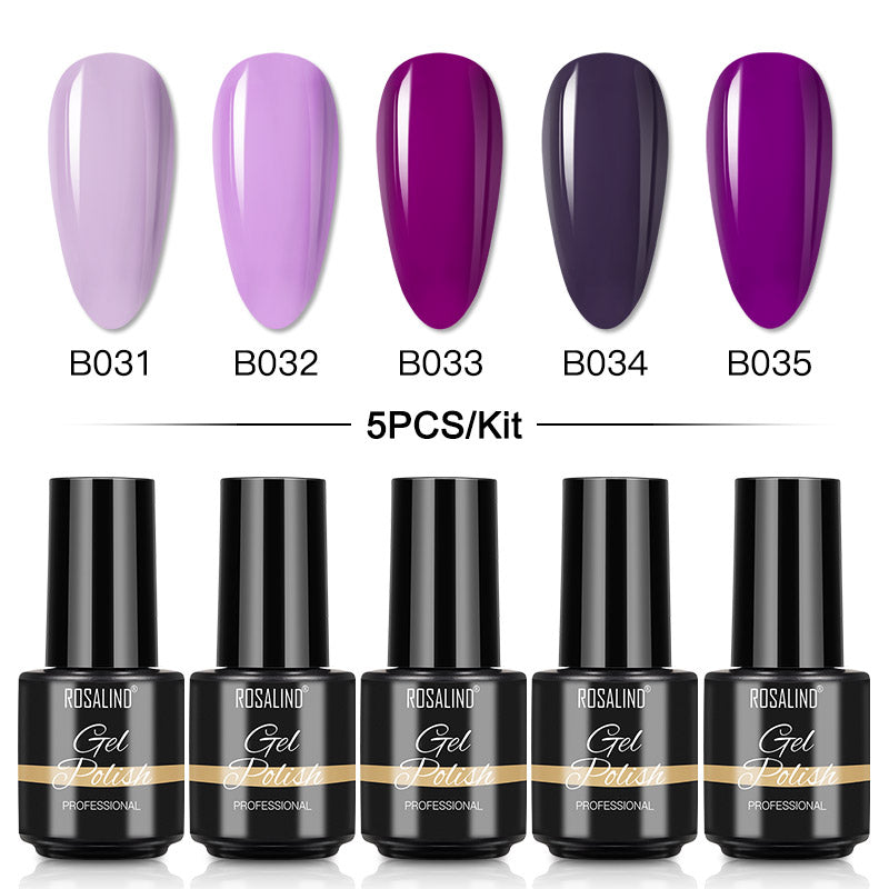 Mini 5ml Nail Polish Gel 2/4/5/6/8PCS Set SLA