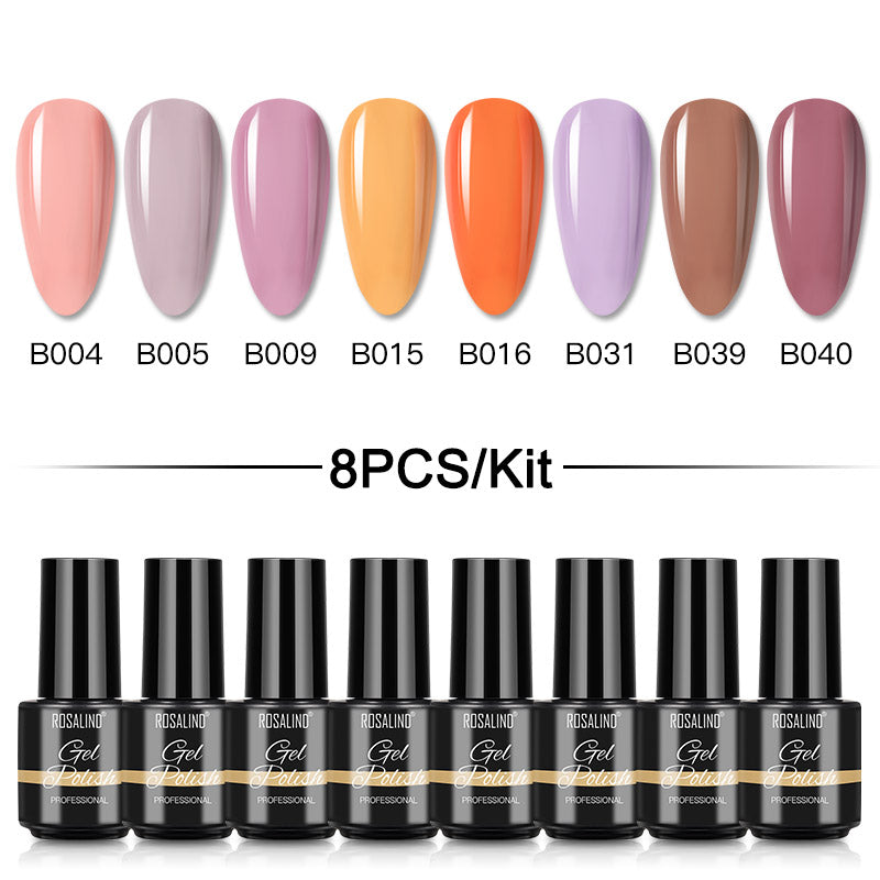 Mini 5ml Nail Polish Gel 2/4/5/6/8PCS Set SLA