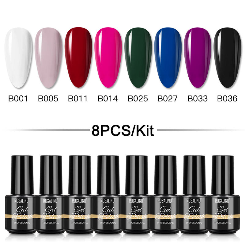Mini 5ml Nail Polish Gel 2/4/5/6/8PCS Set SLA