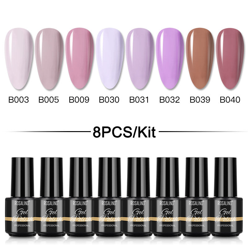 Mini 5ml Nail Polish Gel 2/4/5/6/8PCS Set SLA