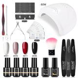 Rosalind Nail Gel Polish With LED Lamp Tool Kits