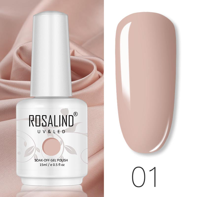 ROSALIND 58 colors 15ml Soak Off Gel Polish Bright For Nail Art Design LED/UV Lamp