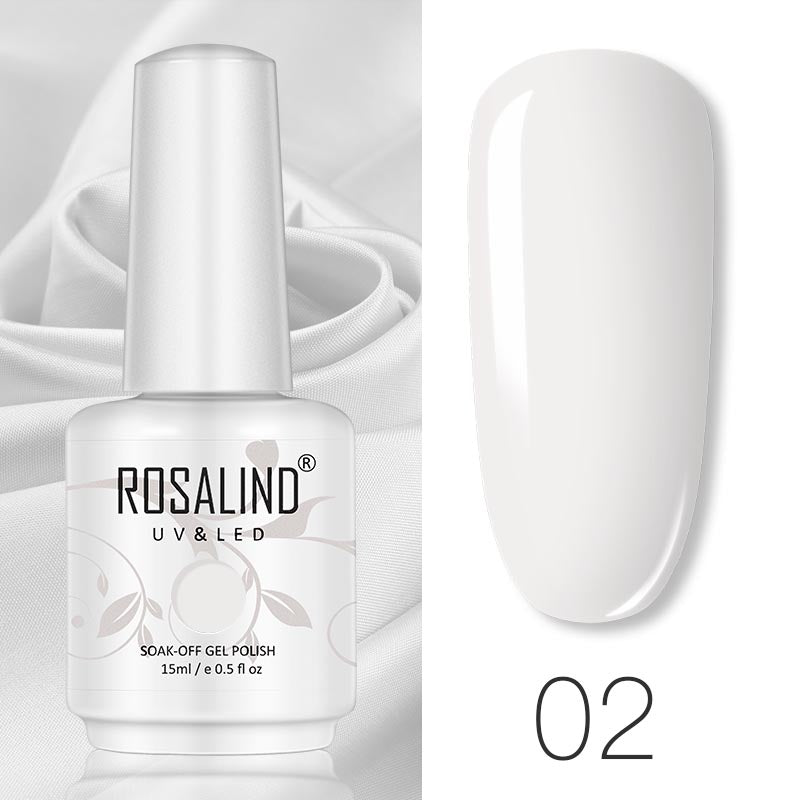 ROSALIND 58 colors 15ml Soak Off Gel Polish Bright For Nail Art Design LED/UV Lamp