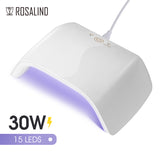ROSALIND 18 LED Bulbs UV/LED 36W Nail Lamp For Show Off Your Finger Charm