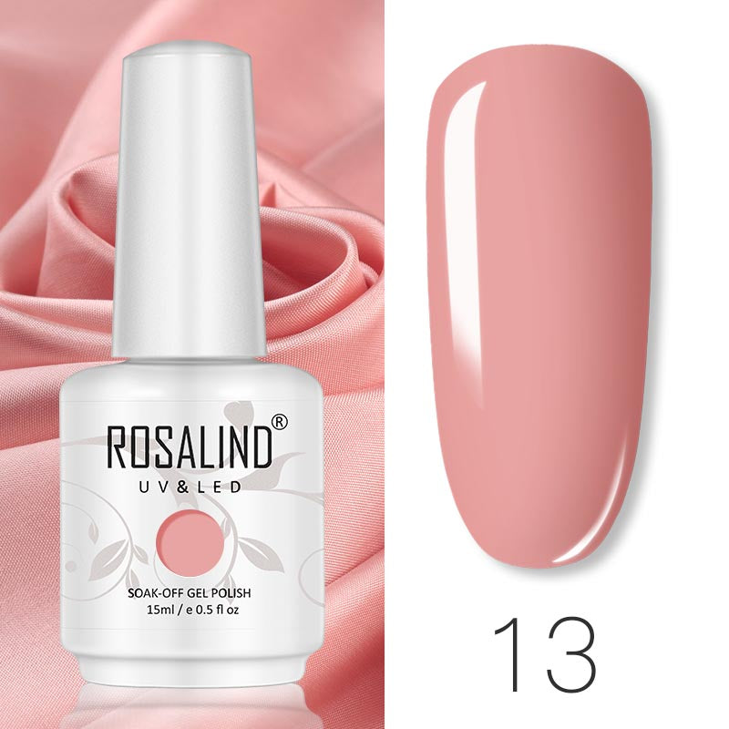 ROSALIND 58 colors 15ml Soak Off Gel Polish Bright For Nail Art Design LED/UV Lamp