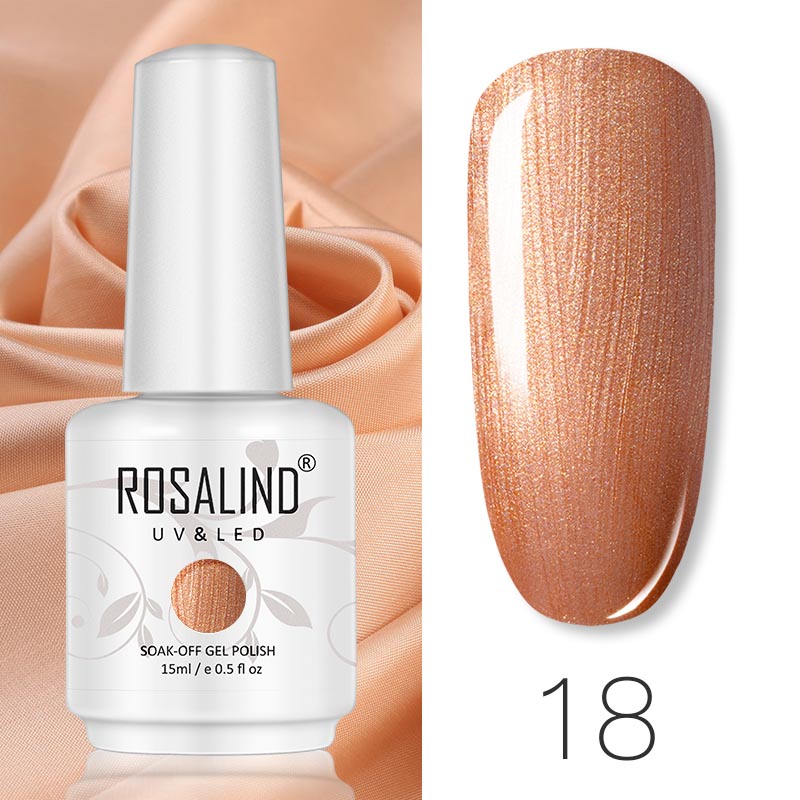 ROSALIND 58 colors 15ml Soak Off Gel Polish Bright For Nail Art Design LED/UV Lamp
