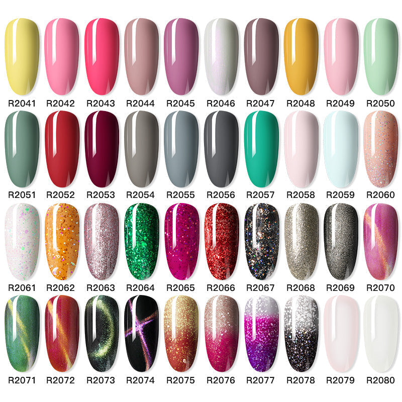 Rosalind Mini Soak Off Professional Nail Art Gel Polish Set 24PCS Nail Art Design LED/UV Lamp
