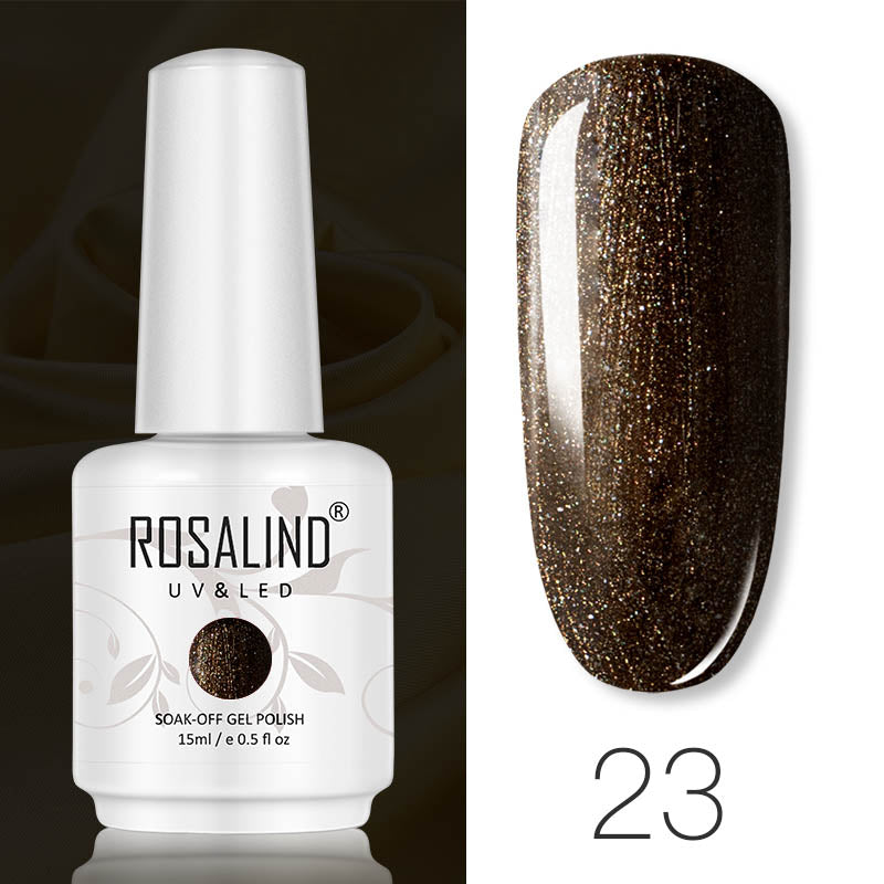 ROSALIND 58 colors 15ml Soak Off Gel Polish Bright For Nail Art Design LED/UV Lamp