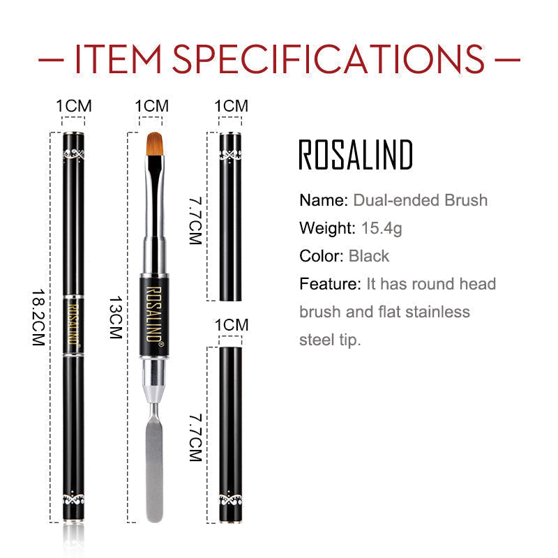 ROSALIND 15ML Poly Nail Gel Kit For Building Semi Permanent Nail Extension Gel All For Manicure Professional Nail Art Set Of Tools