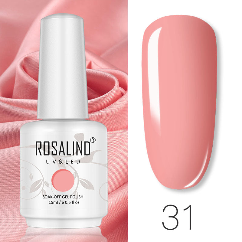 ROSALIND 58 colors 15ml Soak Off Gel Polish Bright For Nail Art Design LED/UV Lamp