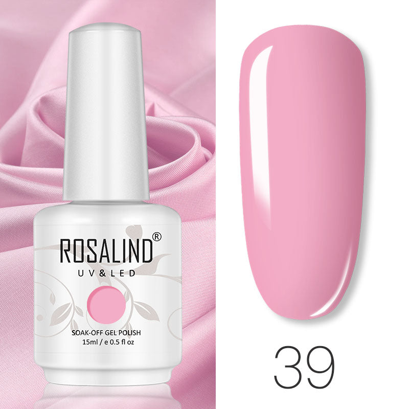 ROSALIND 58 colors 15ml Soak Off Gel Polish Bright For Nail Art Design LED/UV Lamp