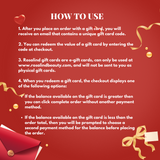 Rosalind Spend $45 To Get $50 Gift Card