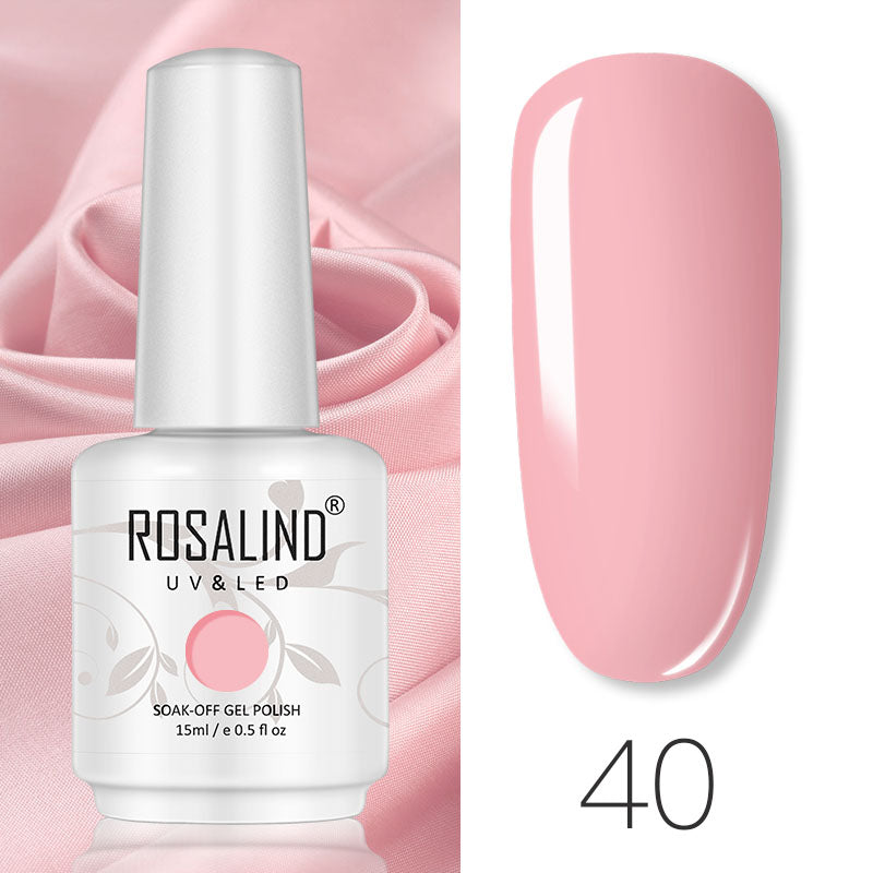 ROSALIND 58 colors 15ml Soak Off Gel Polish Bright For Nail Art Design LED/UV Lamp